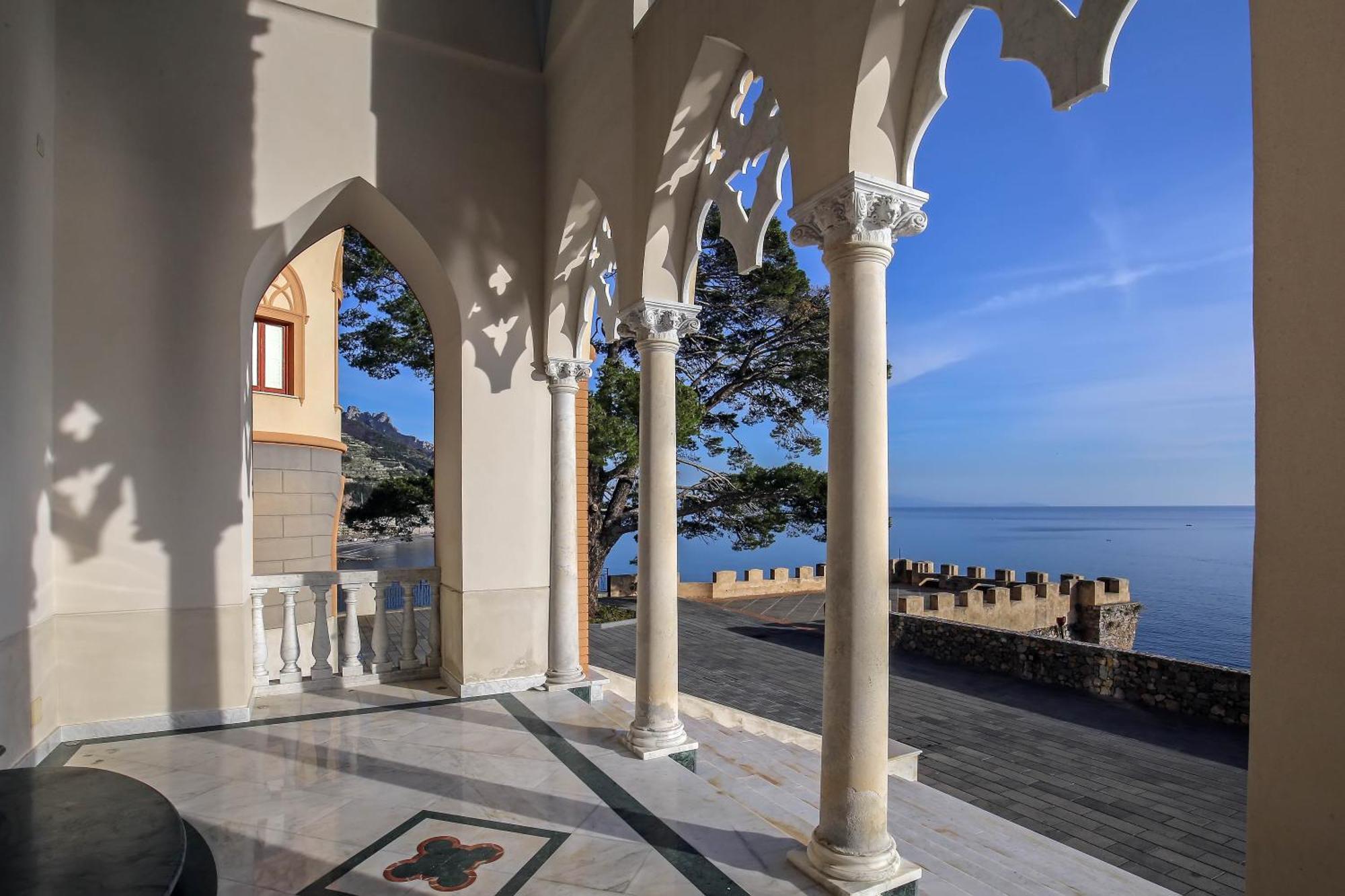Apartament Starhost - Castle Mezzacapo Minori Zewnętrze zdjęcie